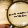 Enable compression on SVG files