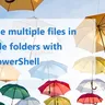 Rename multiple files in multiple folders with PowerShell