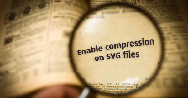 Enable compression on SVG files